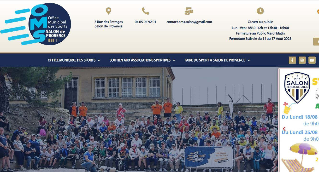 Responsable communication pour une association en lien avec le sport